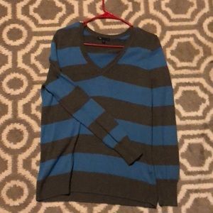 Blue and Gray Sweater